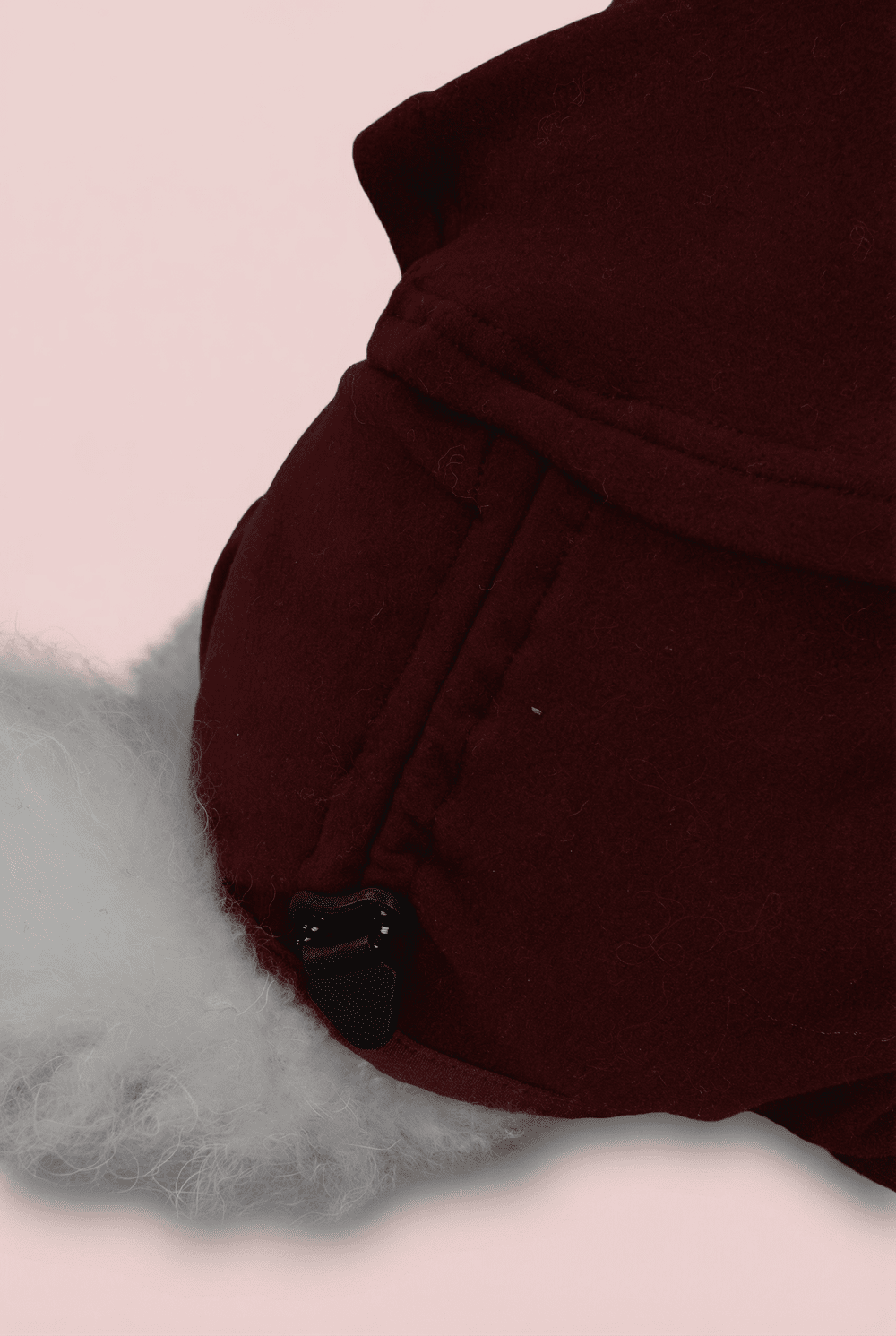Color Block Dog Onesie for Small Dogs – Adjustable High Neck Full Body Jumper