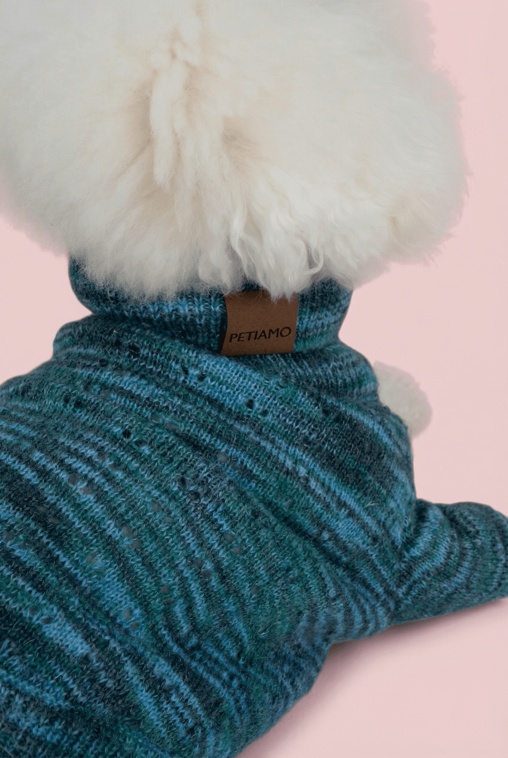 Warm Knit Dog Sweater for Small Dogs – Soft Turtleneck